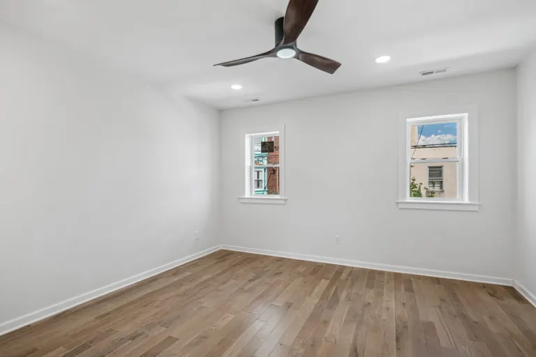 A completed bedroom